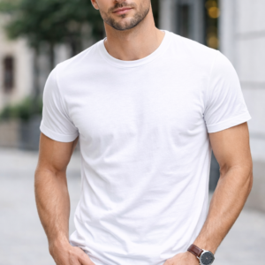 Camiseta 100% Algodão 30.1 - Branco
