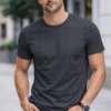 Camiseta 100% Algodão – Chumbo