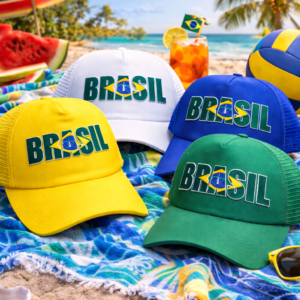 Boné Brasil Bandeira