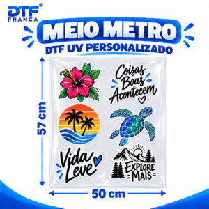 DTF UV Personalizado DTF Franca