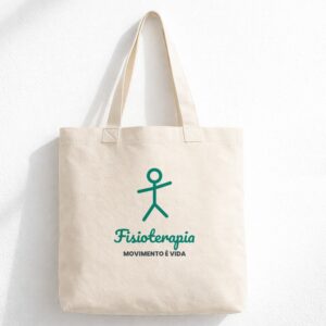 Ecobag estampada Fisioterapia