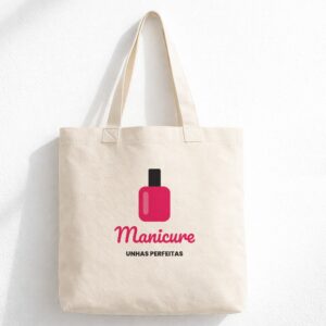 Ecobag estampada Manicure